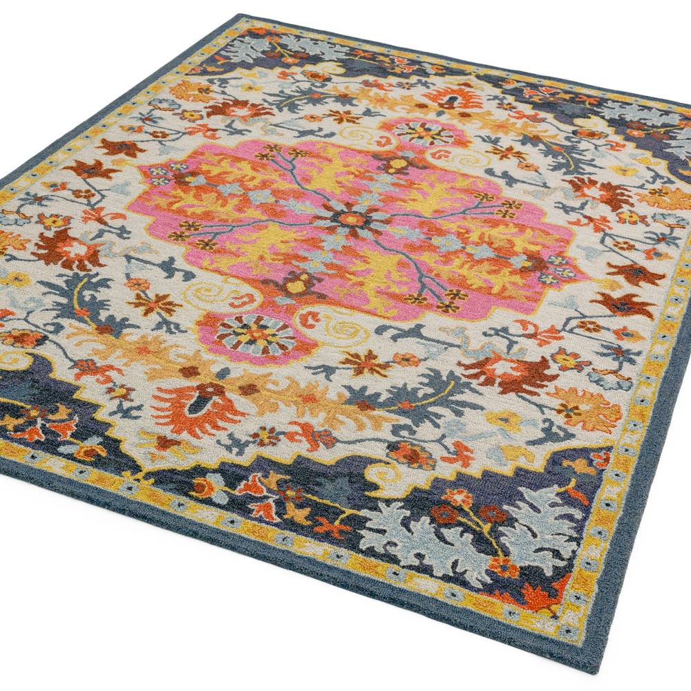 Bronte Colours 120x170cm Multi Medallion Rug