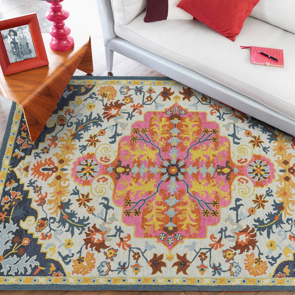 Bronte Colours 200x290cm Multi Medallion Rug