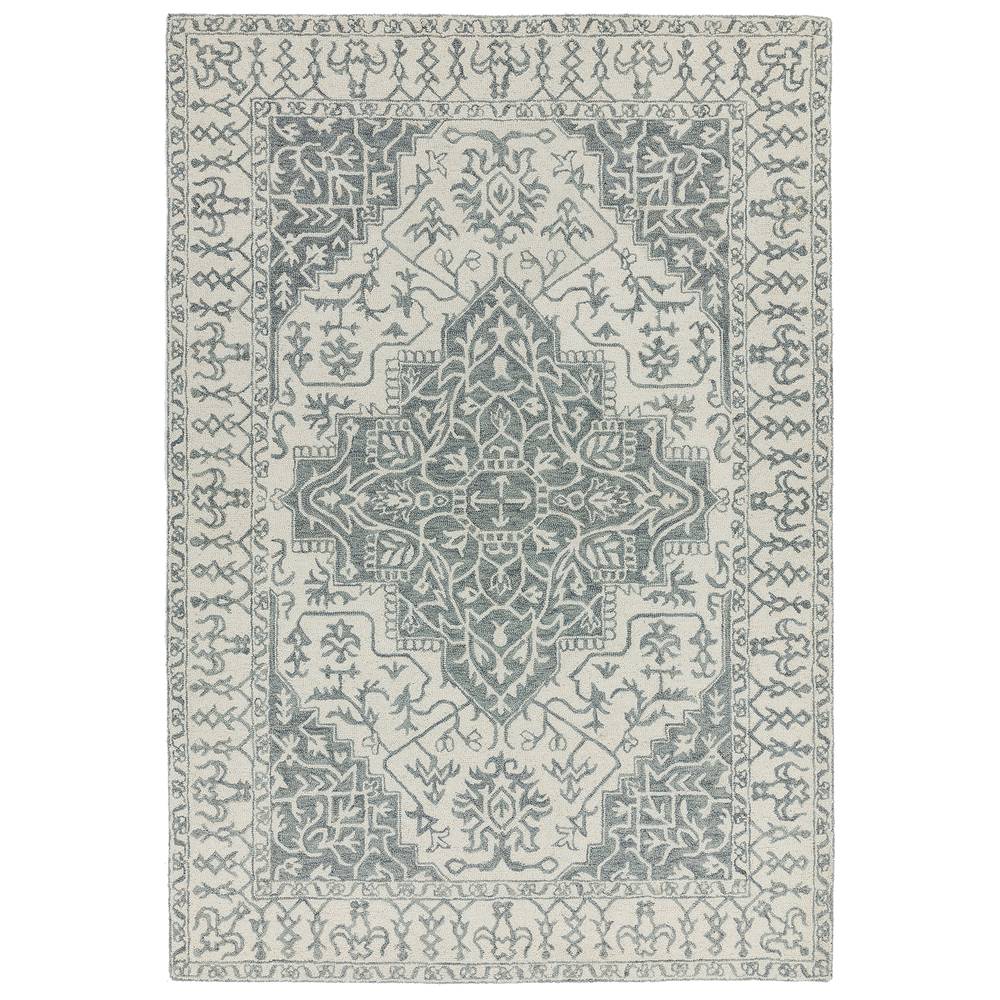 Bronte Fine Loop Rug 120x170cm Silver Grey Rug