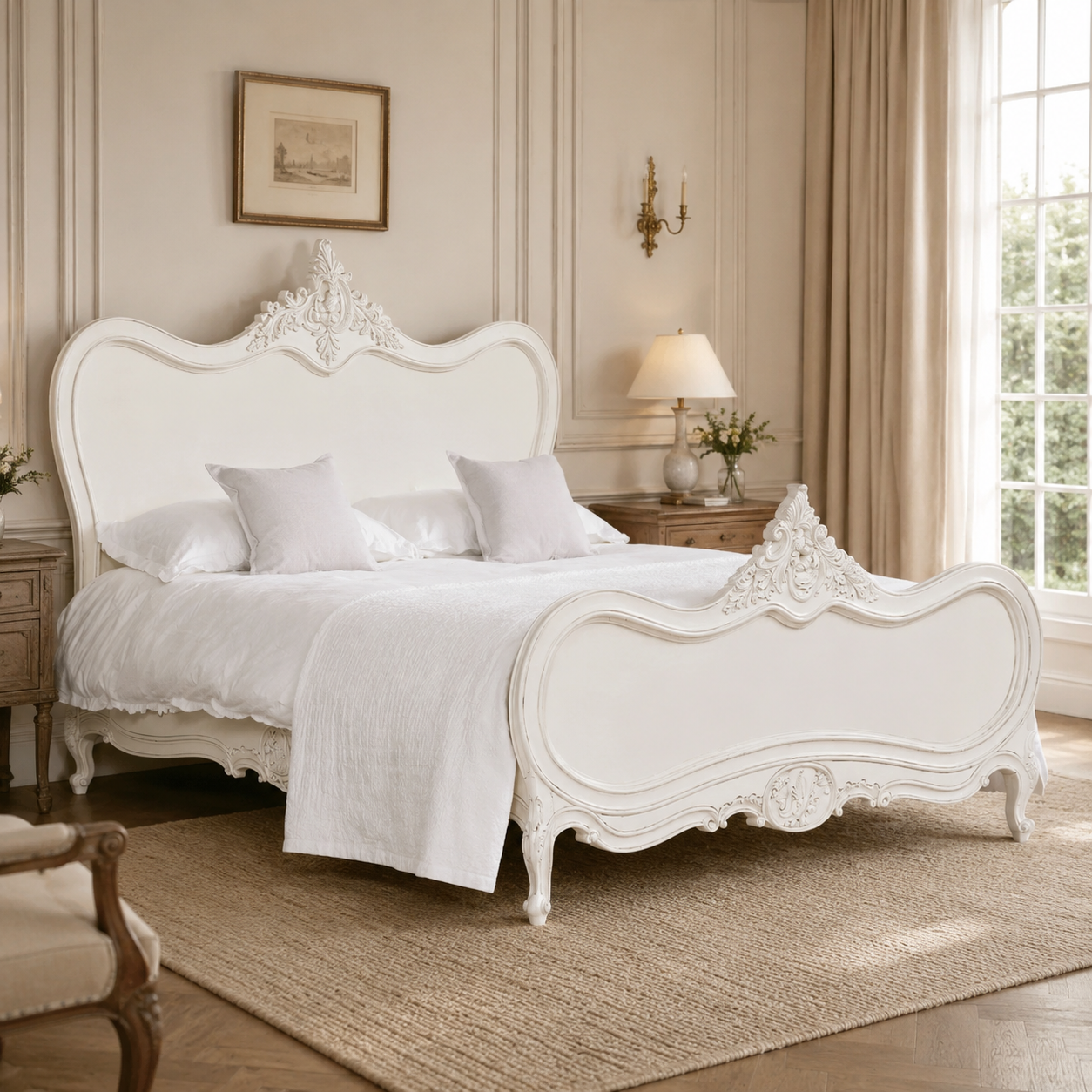French Chateau 5ft King Size Bed