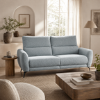 Sorrento Electric Recliner Grey 3 Seater