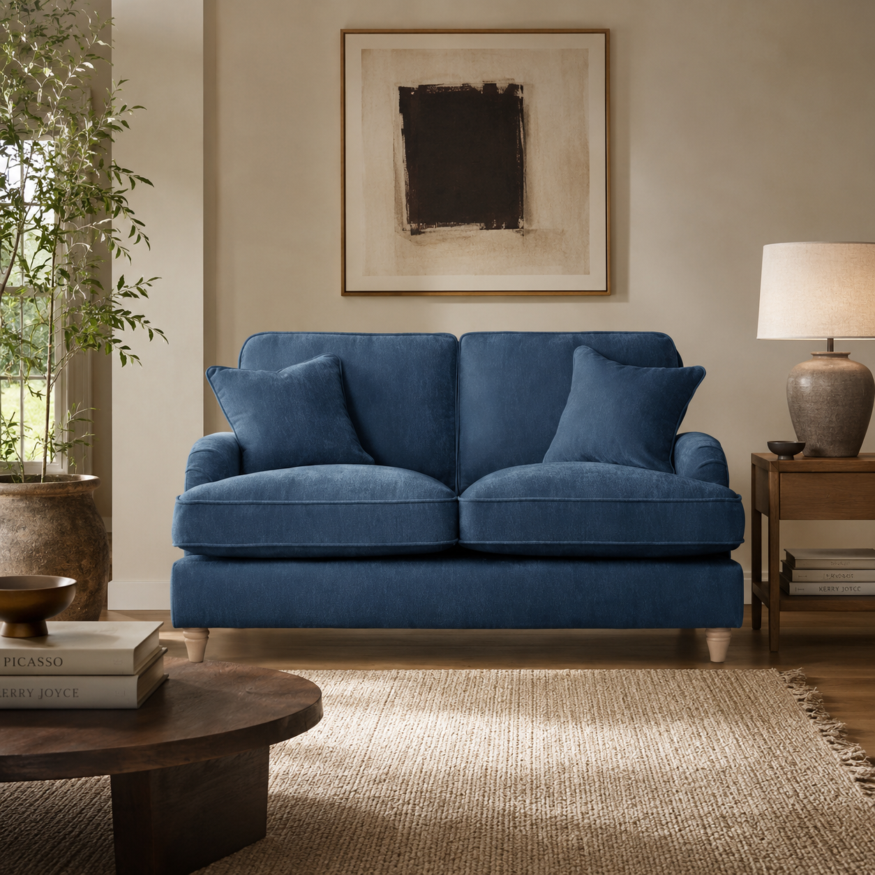 2 Seater Sofa Manhattan Navy The Great Sofa Company | Piper | Vienna | Arthur | Emeline | Swift | Morris