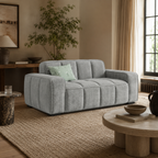 Paris Sofa Grey 2 Seater Sofa