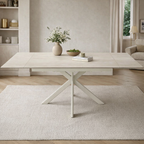 Lucia Extending Dining Table Sandy Beige