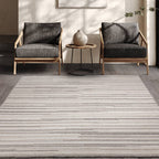 Camber 120x170cm Stripe Grey Rug