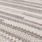 Camber 160x230cm Stripe Grey Rug
