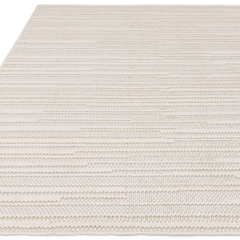 Camber 080x150cm Stripe Ivory Rug