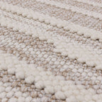 Camber 080x150cm Stripe Sand Rug