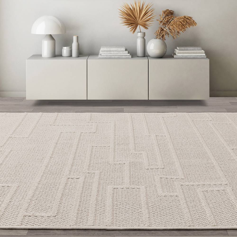 Camber 160x230cm Track Ivory Rug