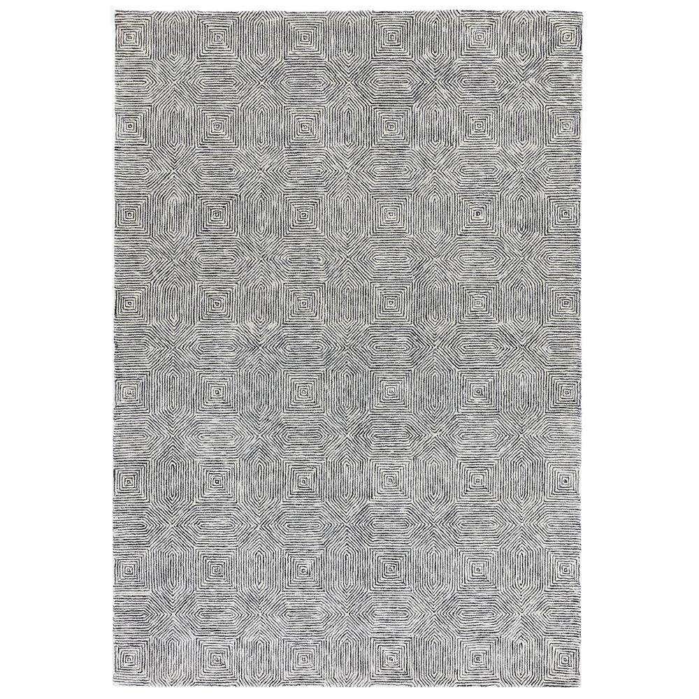 Camden Rug 120x170cm Black / White Rug