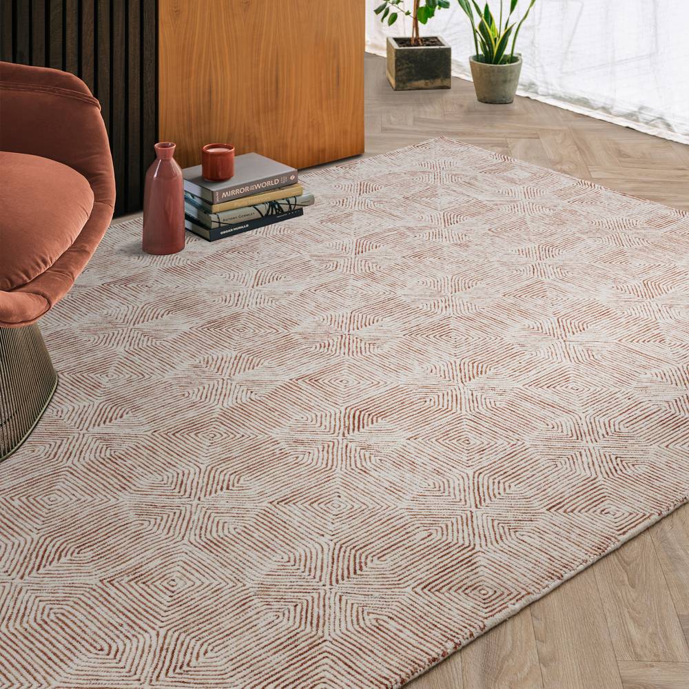 Camden Rug 120x170cm Terracotta Rug