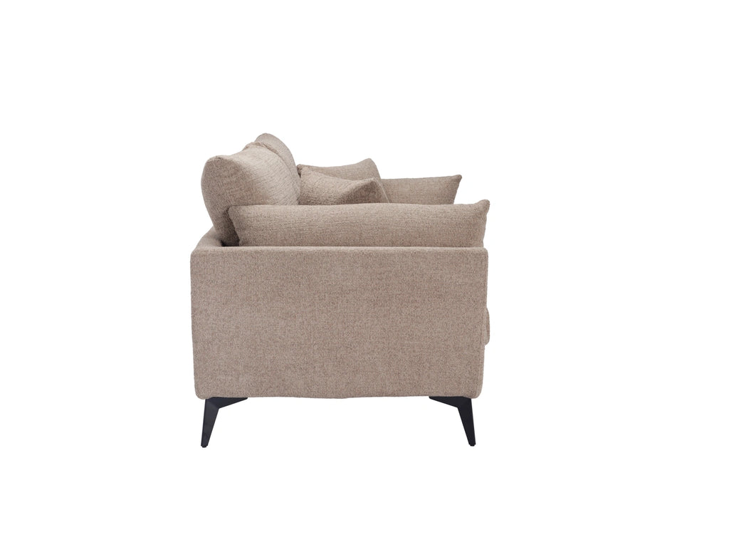 Carter Taupe 2 Seater Sofa