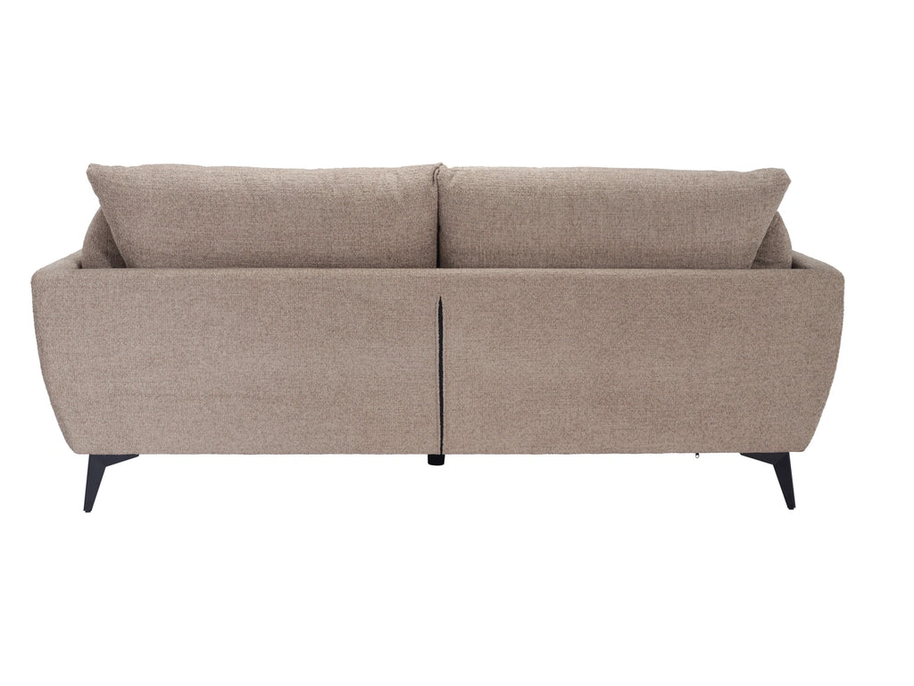 Carter Taupe 3 Seater Sofa