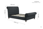 Castello Double Side Ottoman Bed