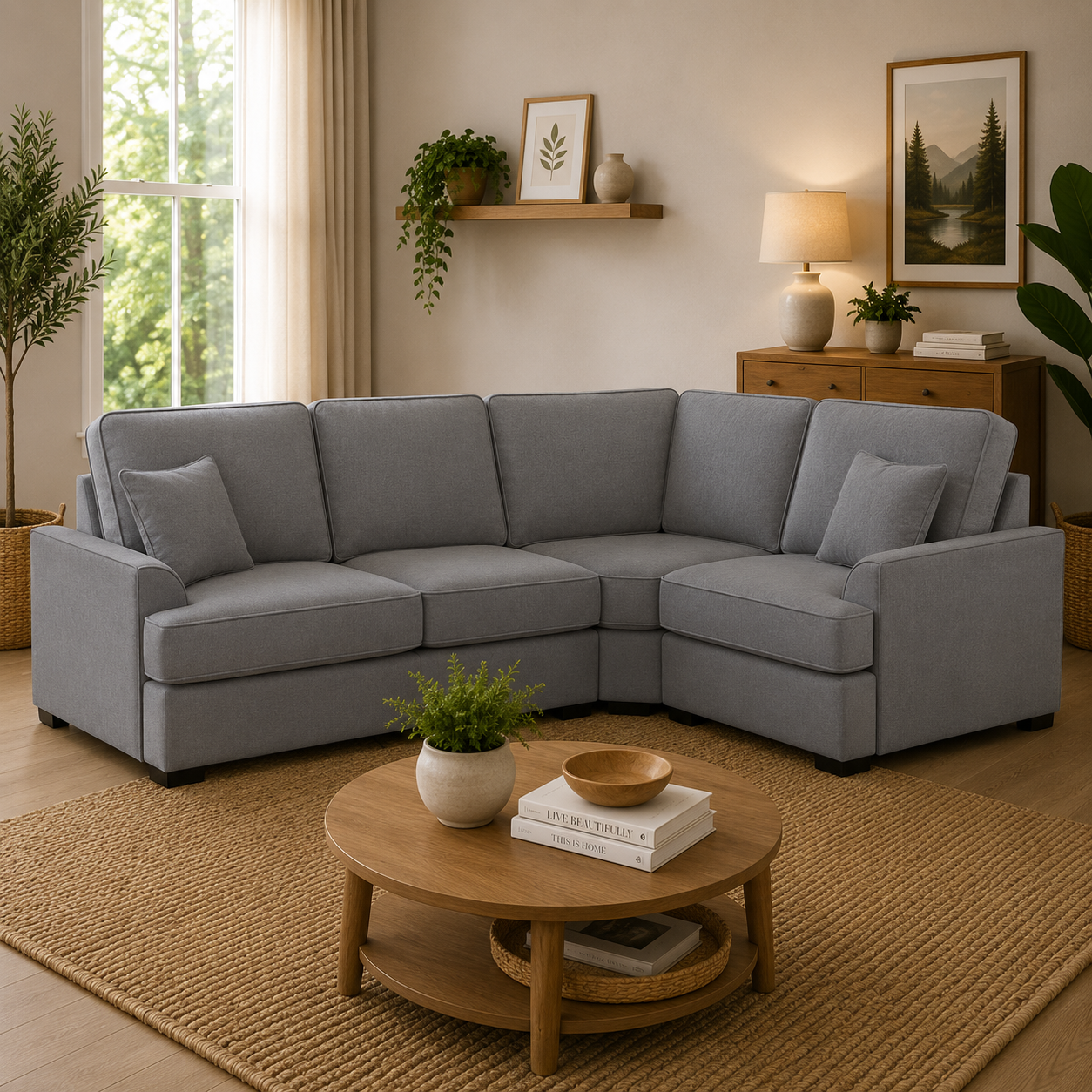 Funk Sofa Grey Universal Corner