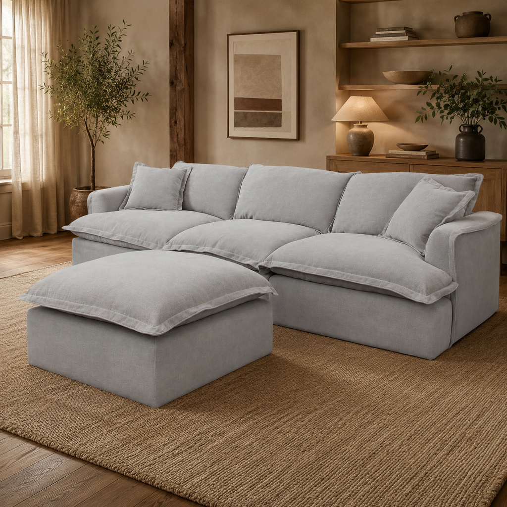 Santa Barbara Modular Sofa Stone