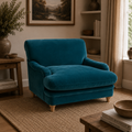Plumpton Chair Peacock Blue