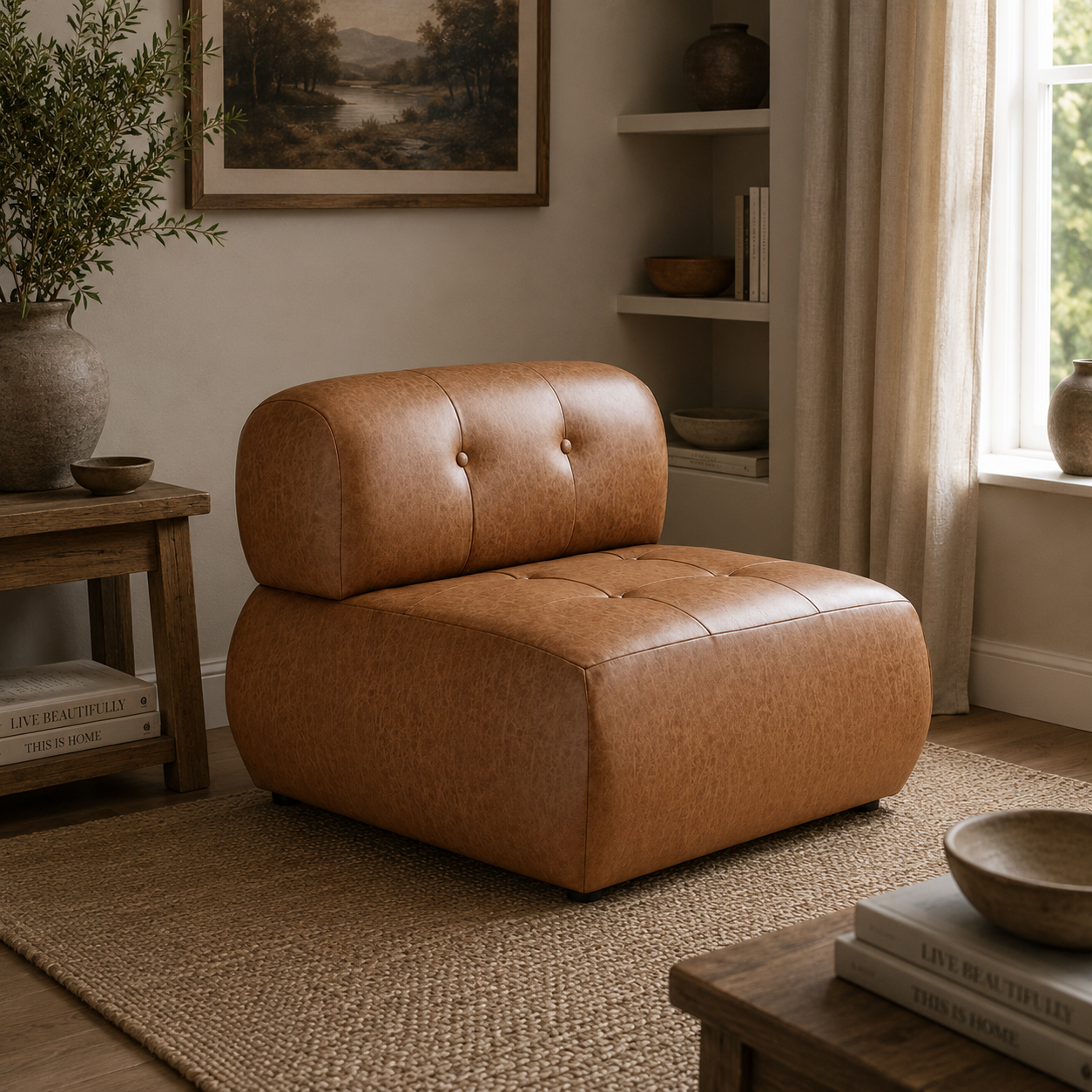 REESE TAN CHAIR