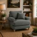 Armchair Manhattan Charcoal The Great Sofa Company | Victoria | Bromfield | Lola | Alfie | Mari | Longfellow | Duresta Style