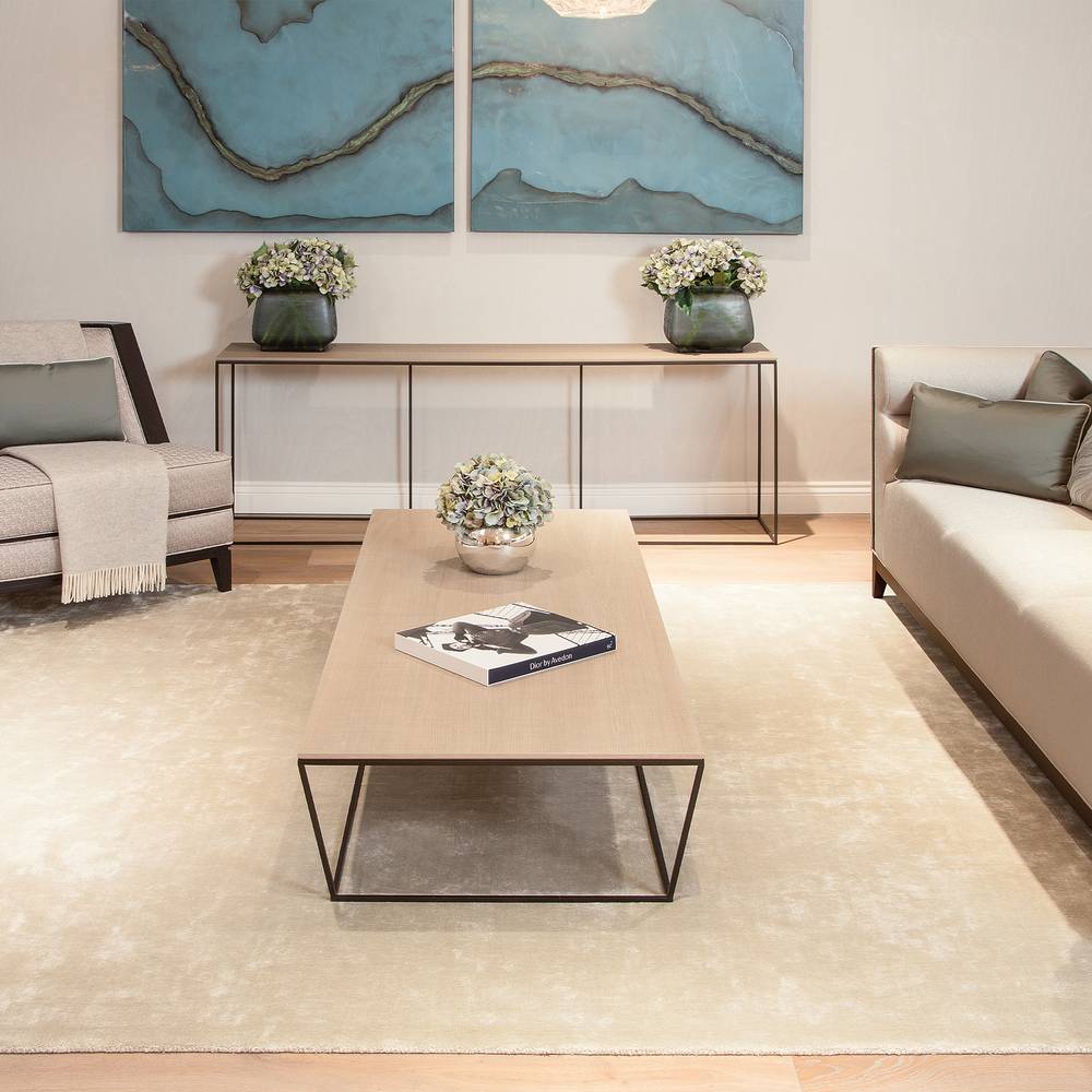 Katherine Carnaby Chrome 240x340cm Bone Rug Rug