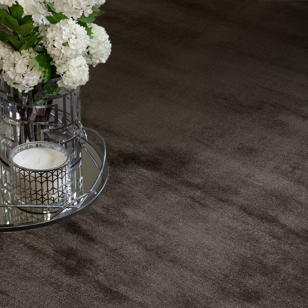 Katherine Carnaby Chrome 240x340cm Charcoal Rug Rug