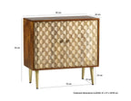Ziggy Solid Mango Wood Medium Sideboard
