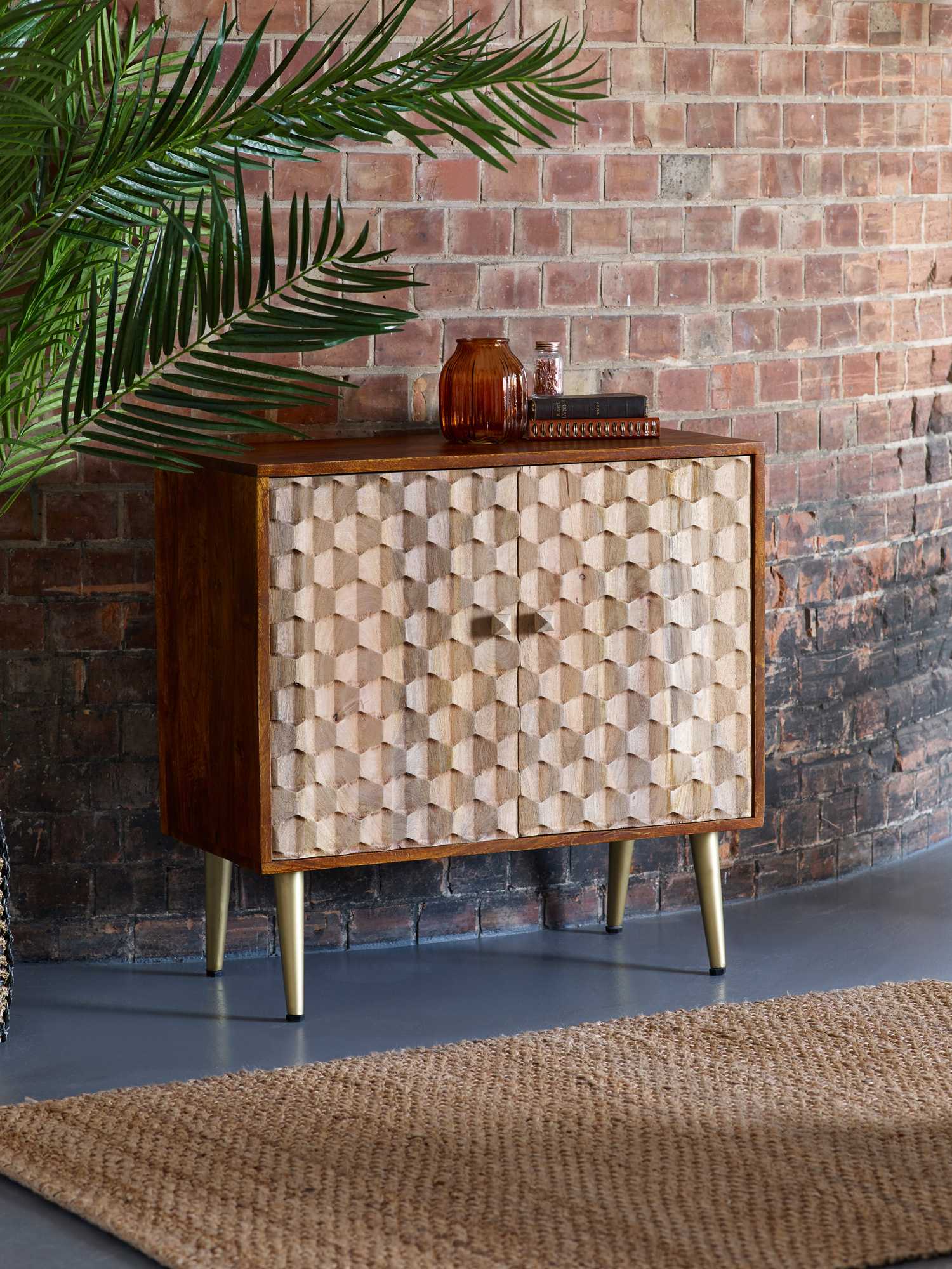Ziggy Solid Mango Wood Medium Sideboard