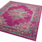 Colt Rug 200x290cm CL04 Medallion Fuchsia Rug