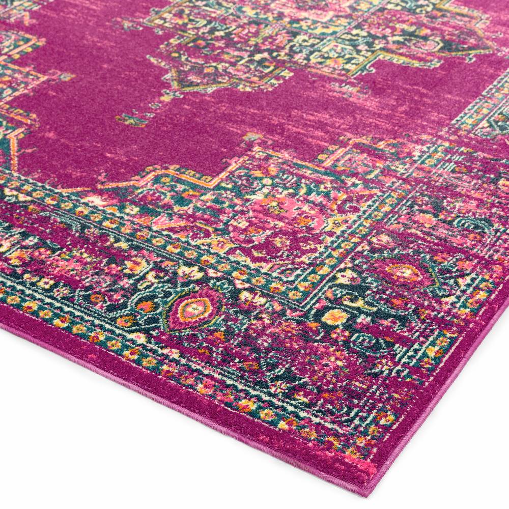 Colt Rug 200x290cm CL04 Medallion Fuchsia Rug