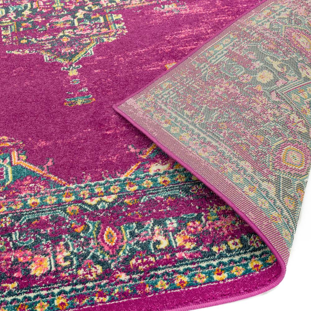 Colt Rug 200x290cm CL04 Medallion Fuchsia Rug