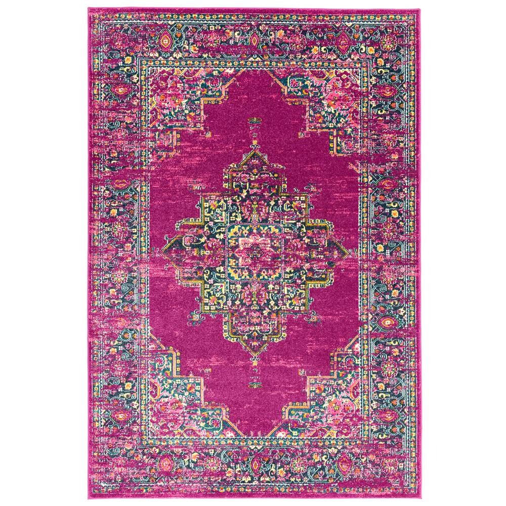 Colt Rug 200x290cm CL04 Medallion Fuchsia Rug