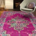 Colt Rug 200x290cm CL04 Medallion Fuchsia Rug