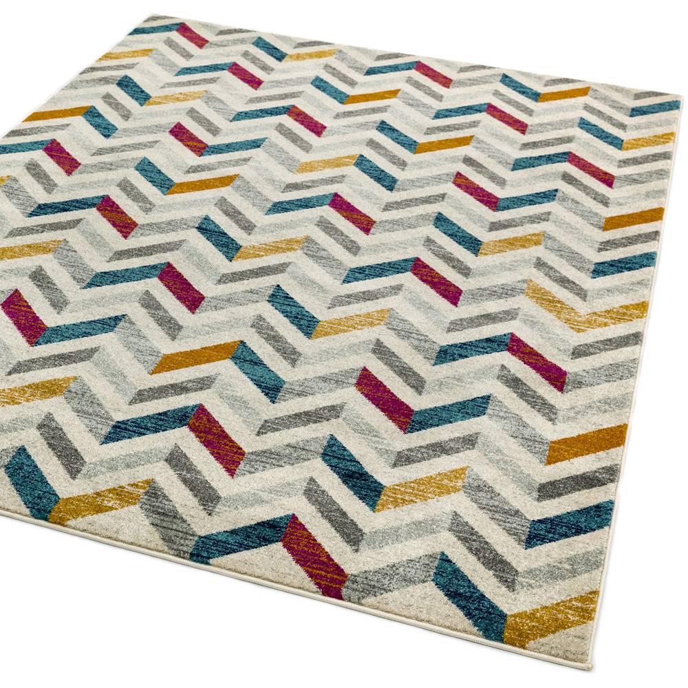 Colt Rug 200x290cm CL06 Chevron Multi Rug