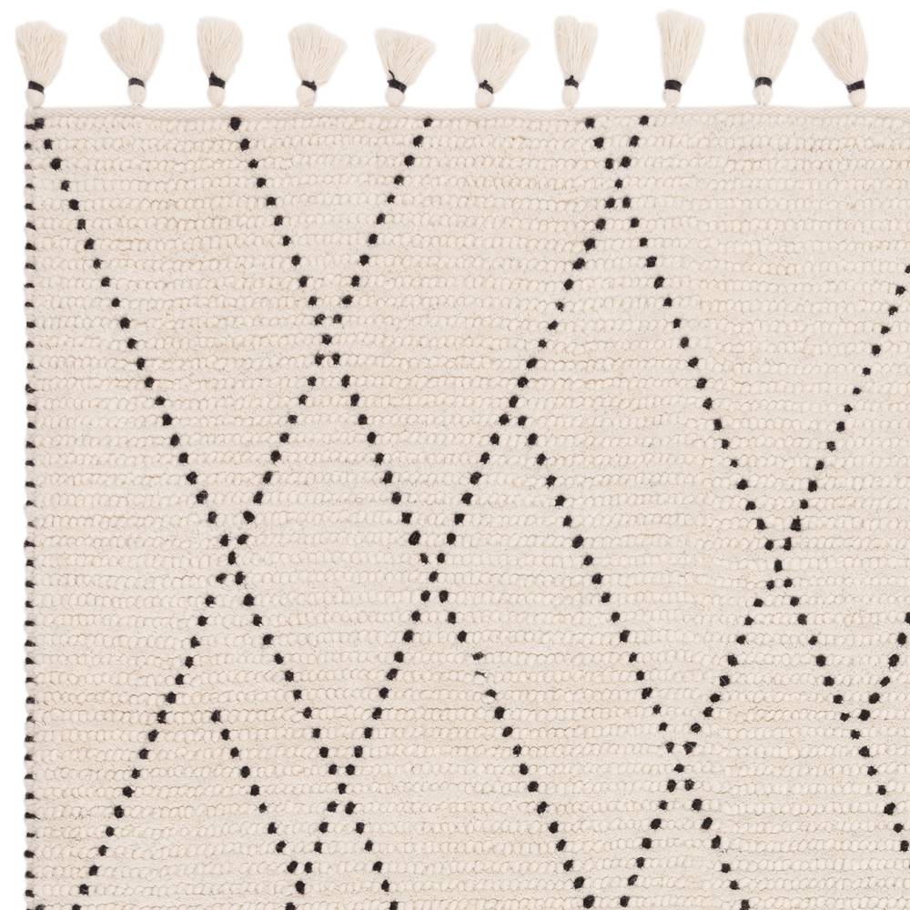 Nepal 160x230cm Cream/Black Linear Rug Rug