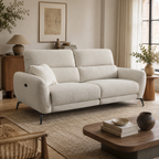 Sorrento Electric Recliner Beige 3 Seater