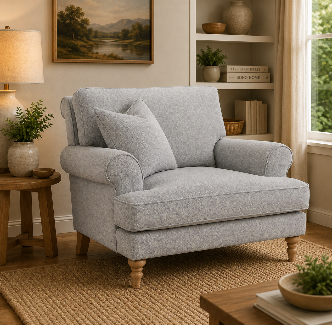 Snuggle Chair Agmamito Faro 16 The Great Sofa Company | Norbury | Eastwood | Marylebone | Arlan | Summer | Margot