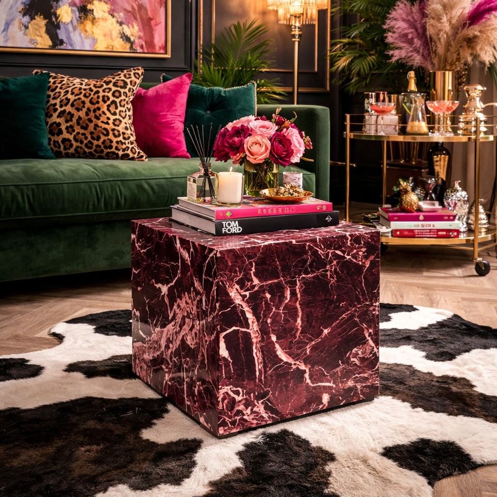 Sur Rosso Levanto Side Table