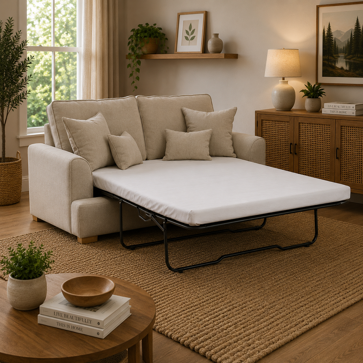 Sofa Bed Davis City 05 Alba | Birchley | The Great Sofa Company | Stamford | Heron