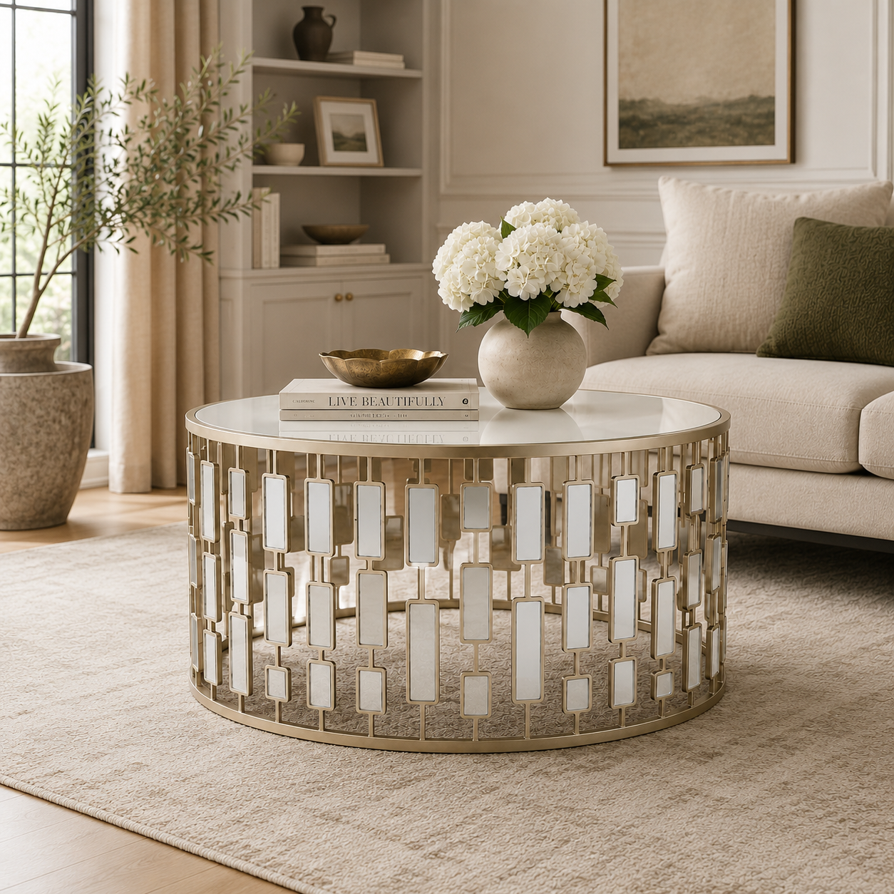 Raina Large Round Table