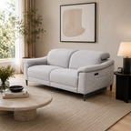 Orbit Ivory Lay-Z-Boy Style Fabric Power Recliner 3 Seater Sofa | Paolo | Callie | Penny | Daytona | Revel | Sonder | DFS