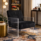Ikos Accent Black Chair