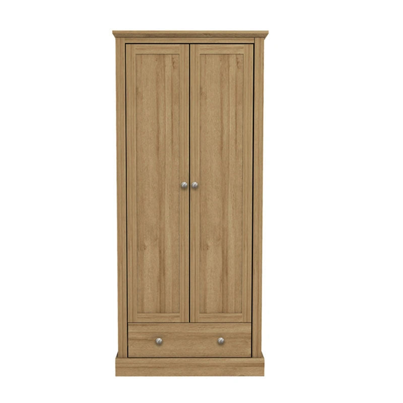 Devon 2 Door Wardrobe Oak