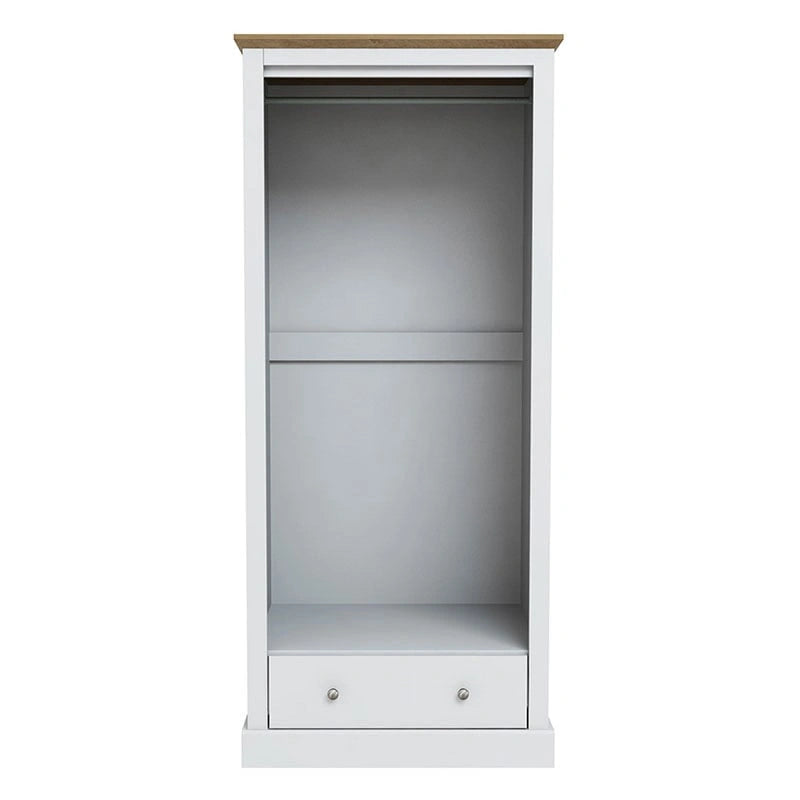 Devon 2 Door Wardrobe White