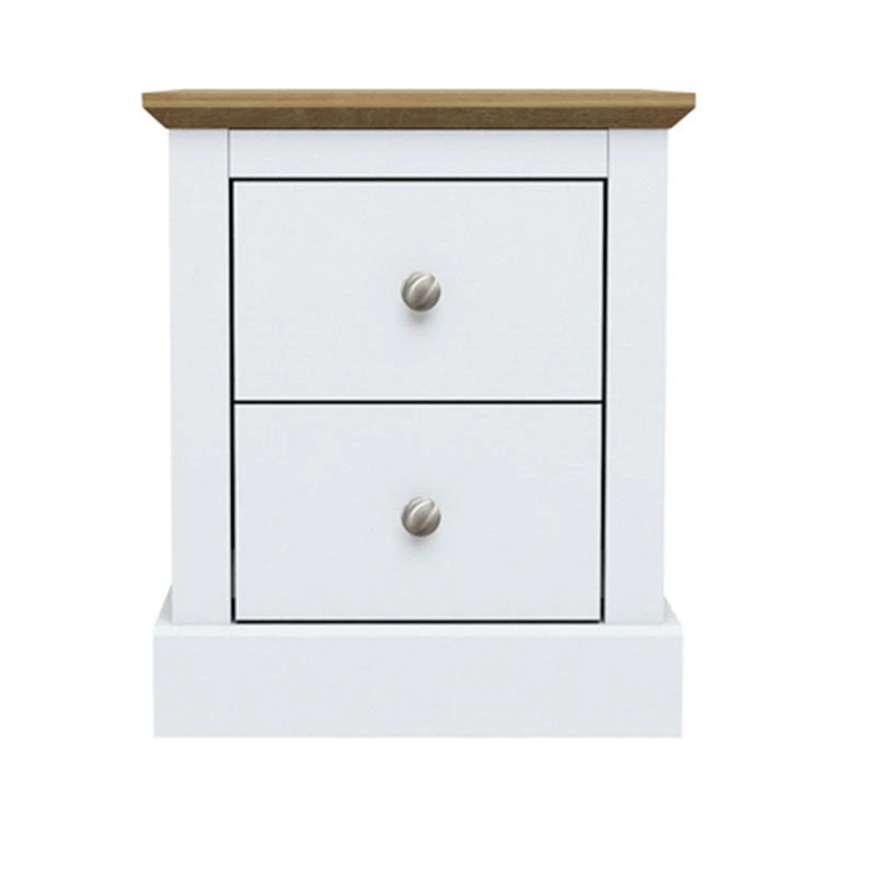 Devon Bedside Cabinet White