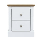 Devon Bedside Cabinet White