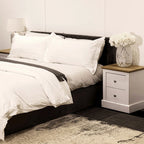 Devon Bedside Cabinet White