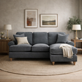 Right Hand Chaise Sofa Manhattan Charcoal The Great Sofa Company | Victoria | Bromfield | Lola | Alfie | Mari | Longfellow | Duresta Style