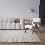 Dixon  160x230cm Grey Ogee Rug
