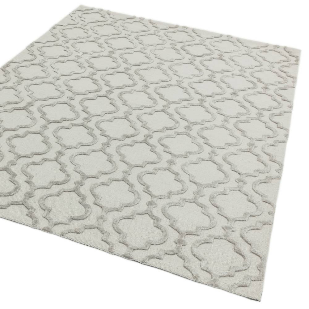 Dixon  160x230cm Grey Ogee Rug