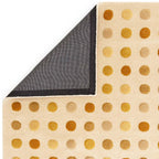 Dotty Rug 120x170cm Gold Rug